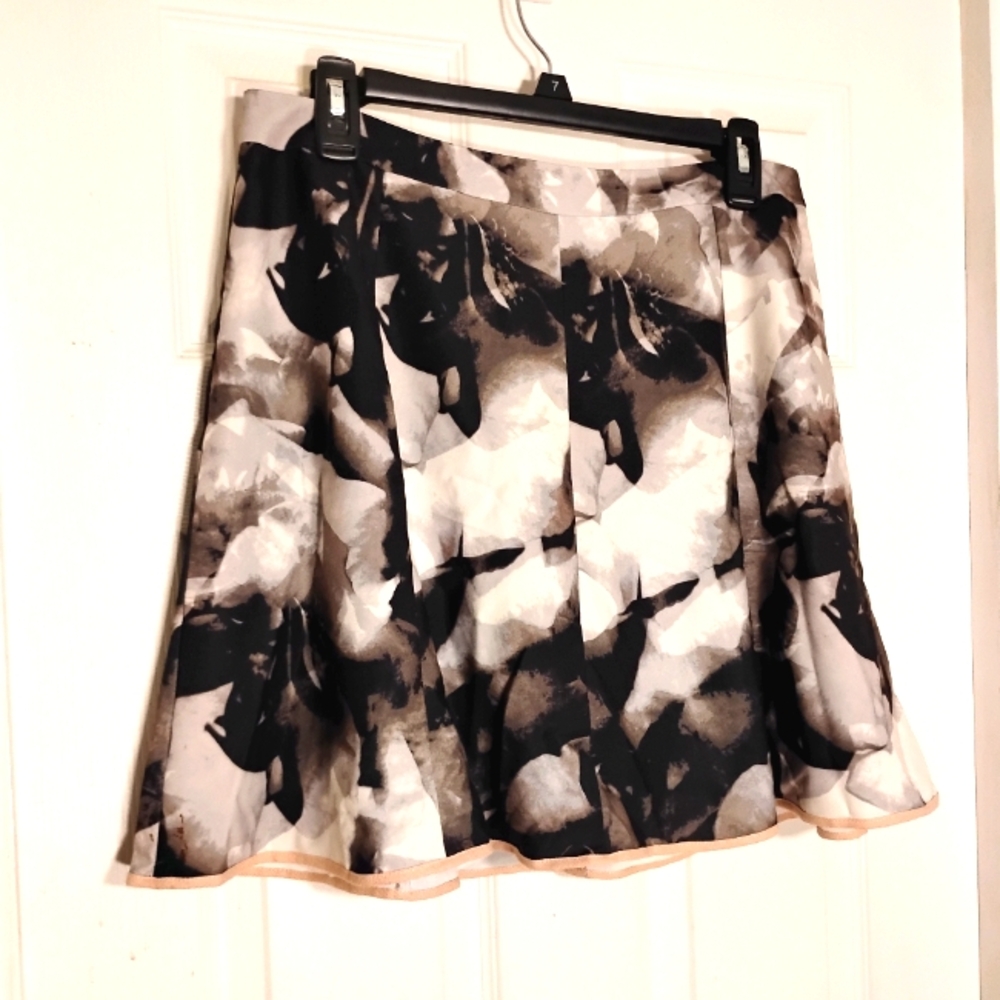 Artsy Fit+Flare Lined Skirt Mossimo